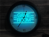 Game Room (2) LED Wall Clock - Multicolor - TheLedHeroes