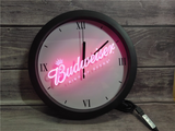 Budweiser LED Wall Clock -  - TheLedHeroes