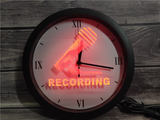 Recording (2) LED Wall Clock - Multicolor - TheLedHeroes