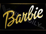 FREE Barbie LED Sign - Yellow - TheLedHeroes