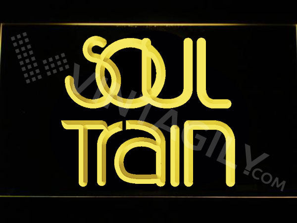 FREE Soul Train LED Sign - Yellow - TheLedHeroes