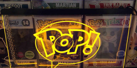 FREE Funko POP LED Sign - Yellow - TheLedHeroes
