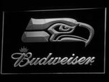 FREE Seattle Seahawks Budweiser LED Sign - White - TheLedHeroes