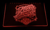 FREE Harley Davidson 9 LED Sign - Red - TheLedHeroes