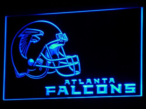 Atlanta Falcons (2) LED Sign - Blue - TheLedHeroes