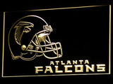 Atlanta Falcons (2) LED Sign - Yellow - TheLedHeroes