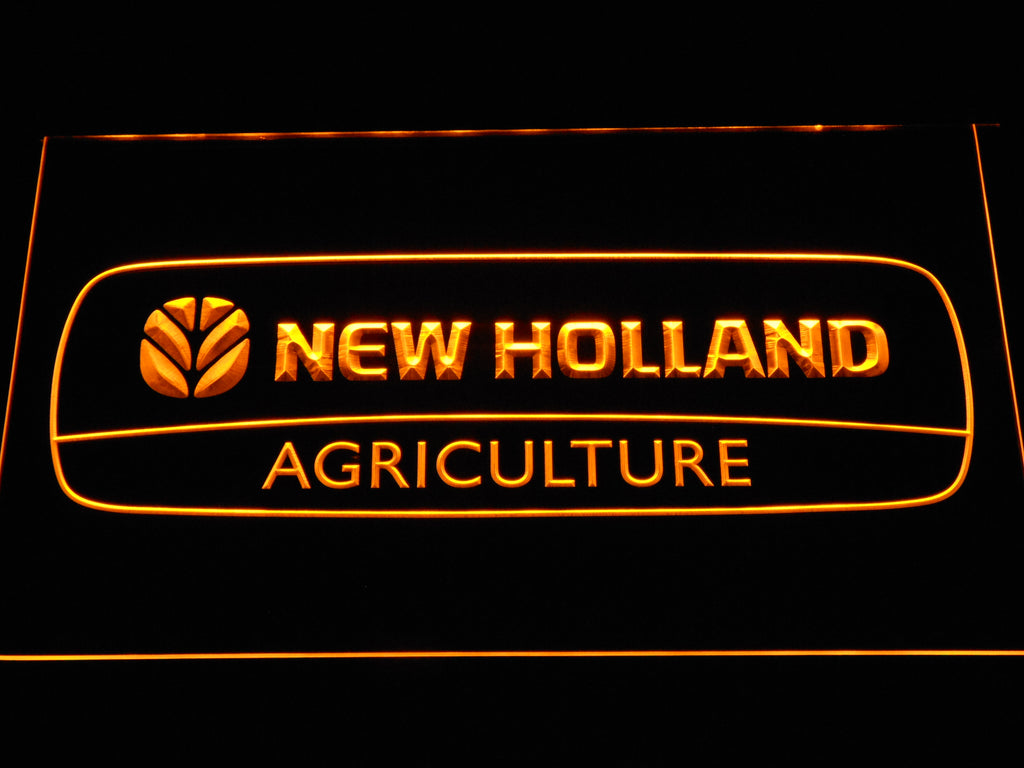 New Holland Agriculture LED Sign - Yellow - TheLedHeroes