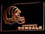 Cincinnati Bengals (3) LED Neon Sign Electrical - Orange - TheLedHeroes