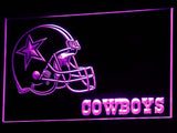 FREE Dallas Cowboys (4) LED Sign - Purple - TheLedHeroes