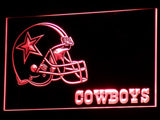 FREE Dallas Cowboys (4) LED Sign - Red - TheLedHeroes