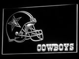 FREE Dallas Cowboys (4) LED Sign - White - TheLedHeroes