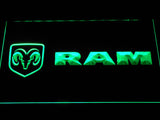 FREE Dodge RAM LED Sign - Green - TheLedHeroes