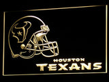 Houston Texans (2) LED Sign - Yellow - TheLedHeroes