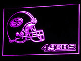 FREE San Francisco 49ers (2) LED Sign - Purple - TheLedHeroes
