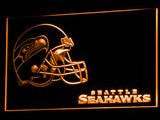 FREE Seattle Seahawks (3) LED Sign - Orange - TheLedHeroes