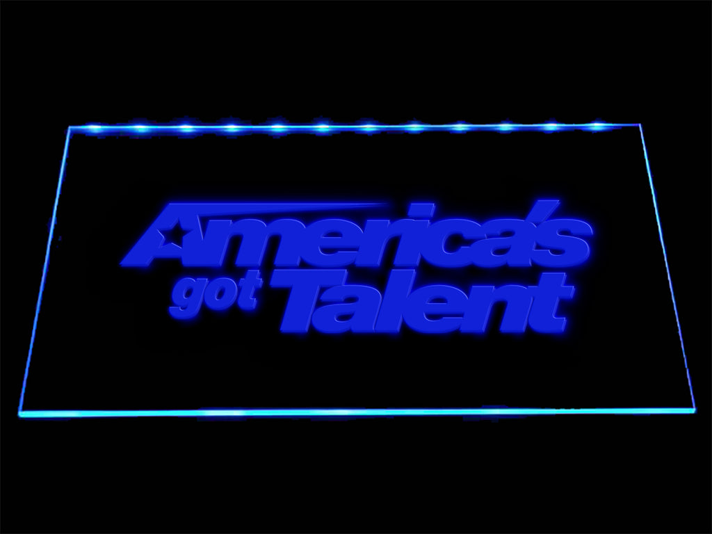 FREE America's Got Talent LED Sign - Blue - TheLedHeroes