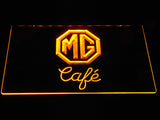 FREE MG Morris Garage Café LED Sign - Yellow - TheLedHeroes