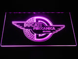 FREE Ducati Meccanica LED Sign - Purple - TheLedHeroes