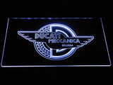 FREE Ducati Meccanica LED Sign - White - TheLedHeroes
