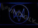 FREE Watch Dogs Logo LED Sign - Blue - TheLedHeroes