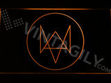 FREE Watch Dogs Logo LED Sign - Orange - TheLedHeroes