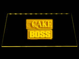 FREE Cake Boss LED Sign - Yellow - TheLedHeroes