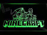 FREE Minecraft 4 LED Sign - Green - TheLedHeroes