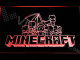 FREE Minecraft 4 LED Sign - Red - TheLedHeroes