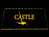 FREE Castle LED Sign - Yellow - TheLedHeroes