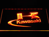 FREE Kawasaki LED Sign - Orange - TheLedHeroes