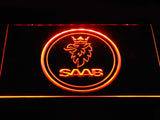 FREE Saab (2) LED Sign - Orange - TheLedHeroes