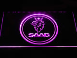 FREE Saab (2) LED Sign - Purple - TheLedHeroes