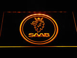 FREE Saab (2) LED Sign - Yellow - TheLedHeroes