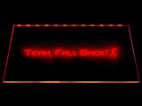 Counter Strike Global Offensive Team, Fall Back! LED Sign - Red - TheLedHeroes