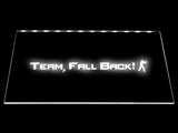 Counter Strike Global Offensive Team, Fall Back! LED Sign - White - TheLedHeroes