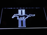 FREE Mustang (3) LED Sign - White - TheLedHeroes