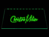 FREE Christina Milian LED Sign - Green - TheLedHeroes