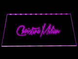 FREE Christina Milian LED Sign - Purple - TheLedHeroes