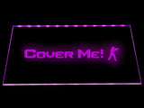 Counter Strike Global Offensive Cover Me! LED Sign - Purple - TheLedHeroes