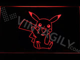 FREE Pikachu LED Sign - Red - TheLedHeroes
