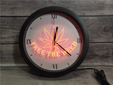 Free the Weed LED Wall Clock -  - TheLedHeroes