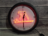 Budweiser (2) LED Wall Clock -  - TheLedHeroes