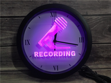 Recording (2) LED Wall Clock -  - TheLedHeroes