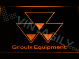 Groulx Equipment LED Sign - Orange - TheLedHeroes