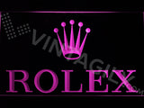 FREE Rolex LED Sign - Purple - TheLedHeroes
