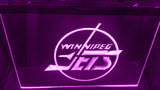 FREE Winnipeg Jets (2) LED Sign - Purple - TheLedHeroes