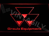 Groulx Equipment LED Sign - Red - TheLedHeroes