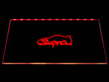 FREE Toyota Supra LED Sign - Red - TheLedHeroes