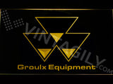 Groulx Equipment LED Sign - Yellow - TheLedHeroes