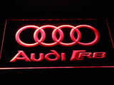 Audi R8 LED Neon Sign USB - Red - TheLedHeroes